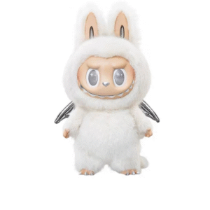 Labubu The Monsters Zimomo Angel in Clouds Vinyl Plush Doll 2024 Limited Edition