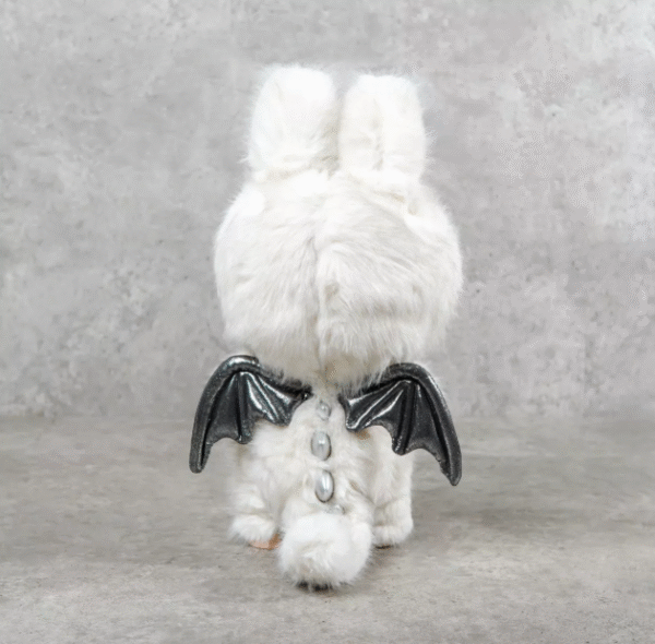 LABUBU The Monsters Zimomo Angel in Clouds Vinyl Plush Doll 2024 Limited Edition - Image 4