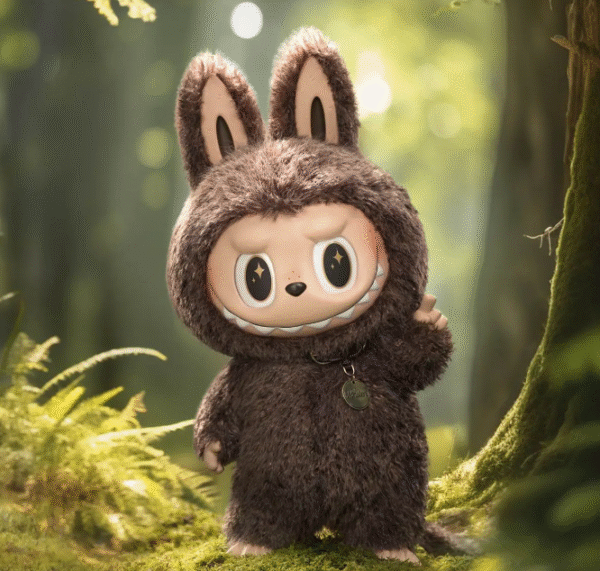 LABUBU Zimomo I Found You Series – Little Chief Plush Doll Keychain - Image 2